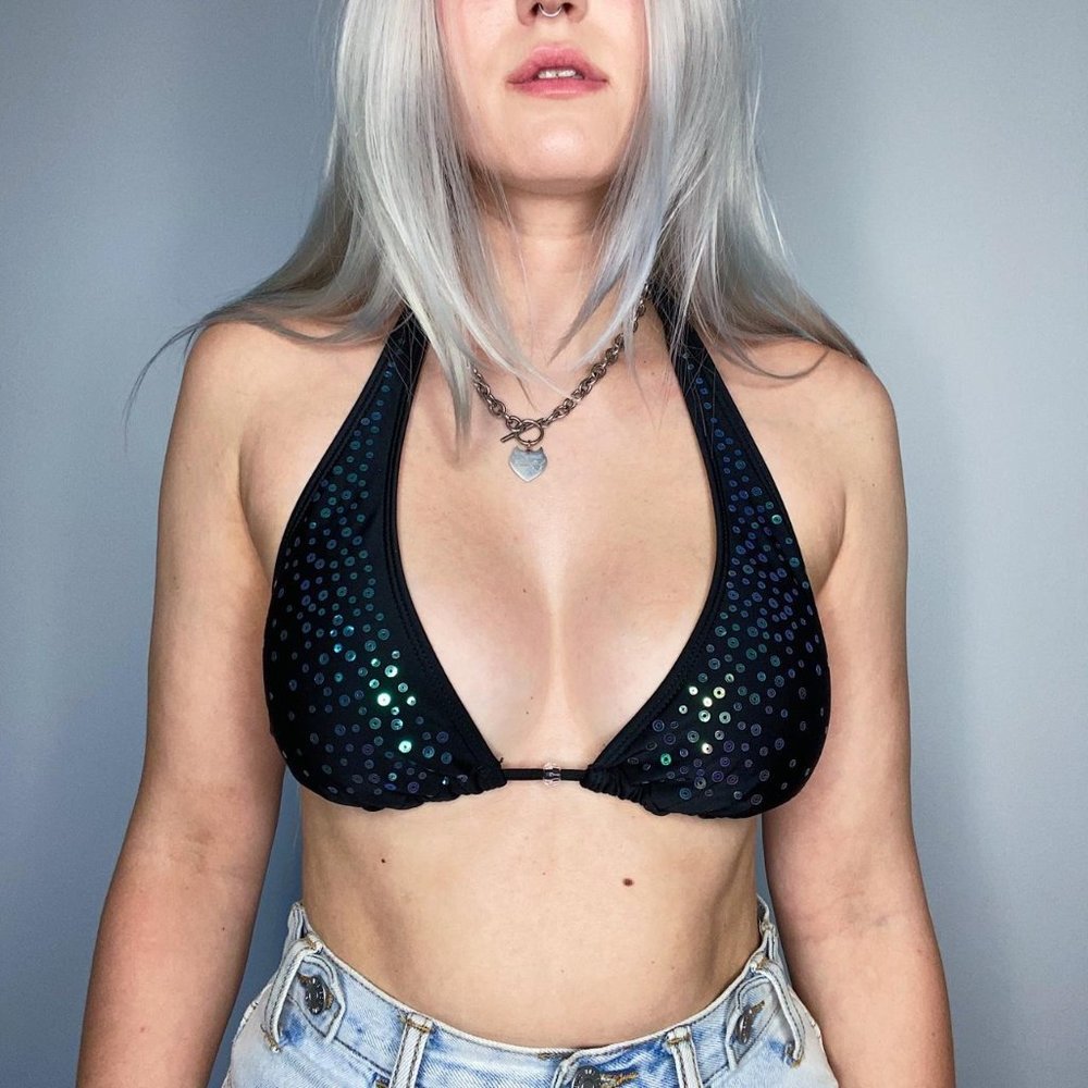 The Bikini Lab Y2k Sequin Bikini - image 4